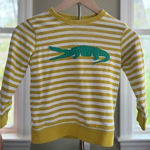 Mini Boden Appliqué sweatshirt size 5-6y
